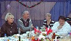 Лариса Кудинова (Ратенов), Сергей Рогожан (Рехлин), гостья из польской группы войск и Нина Гудина (Ратенов)